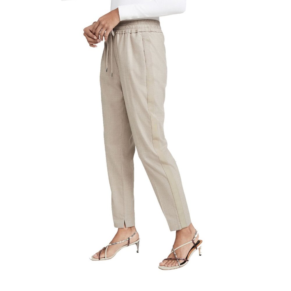 3.1 Phillip Lim Side Stripe Track Pants Grey Size 4 NWT